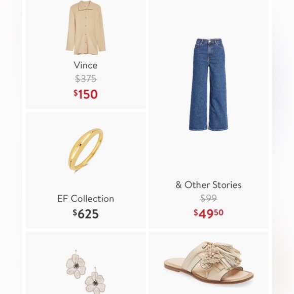 EUC Serefina Flower Statement Drop Earrings from Nordstrom. GORGEOUS!! - Picture 5 of 5